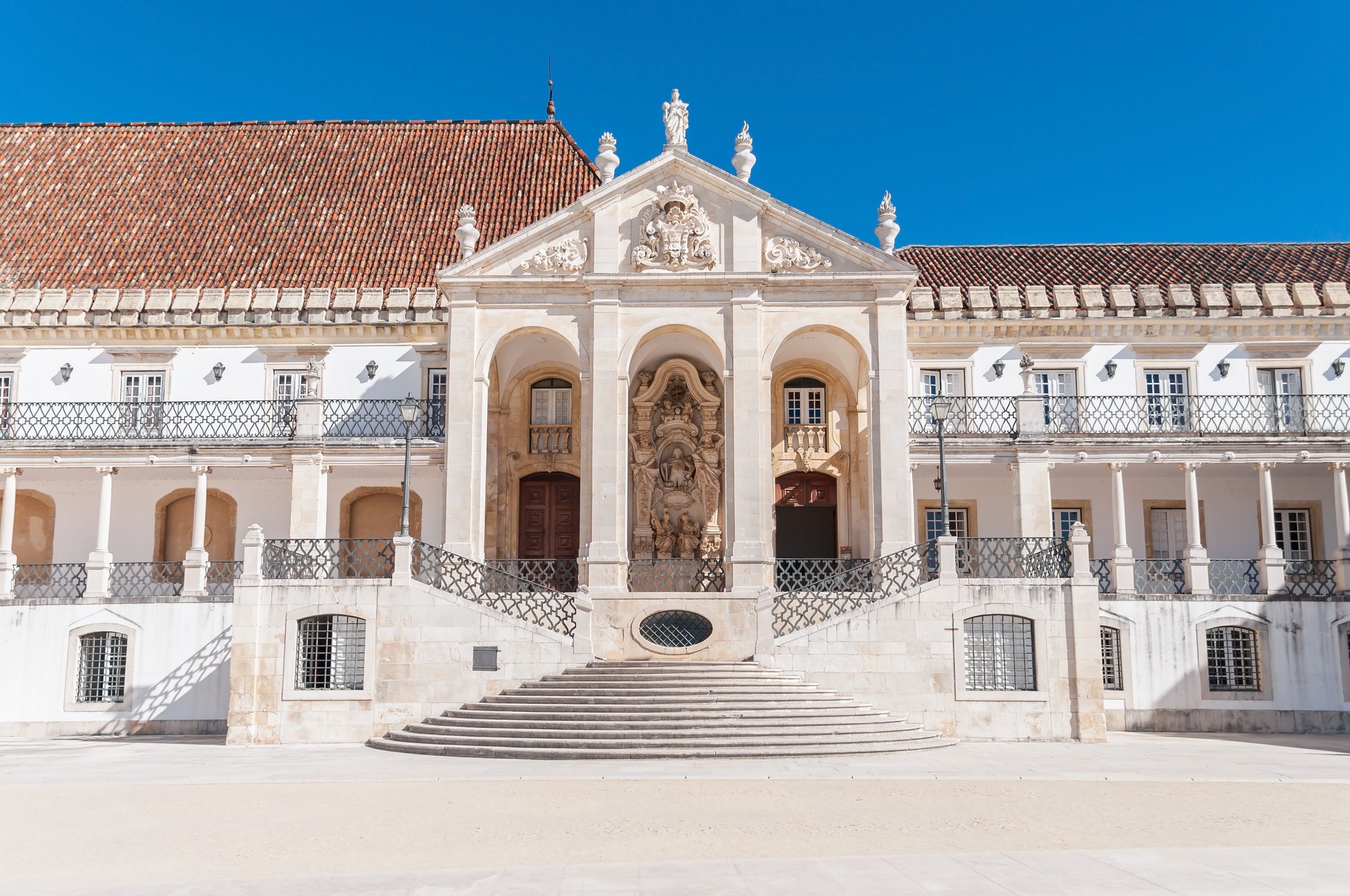 Entrance to the Coimbra University