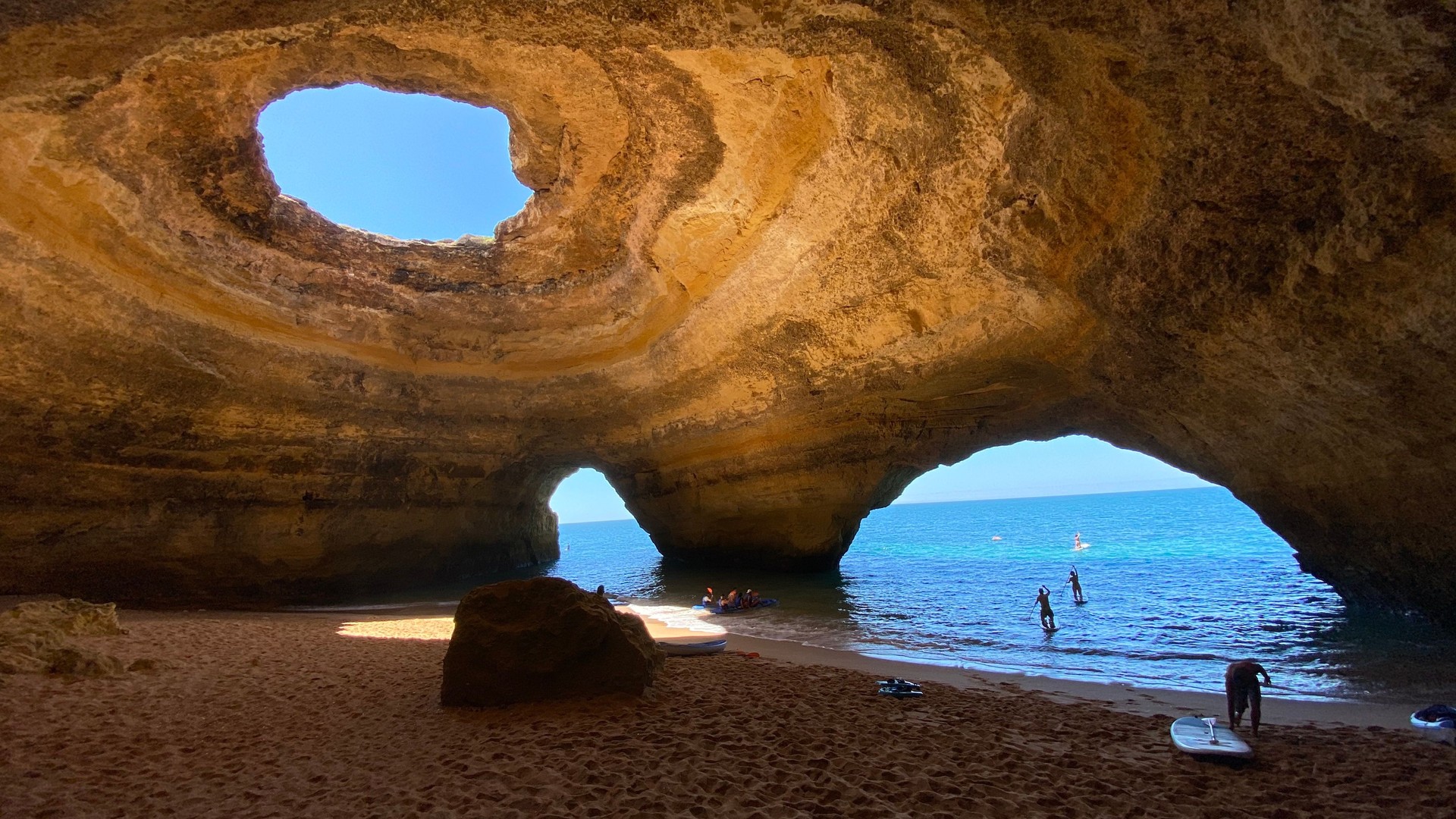 Benagil Cave in Algarve, Portugal